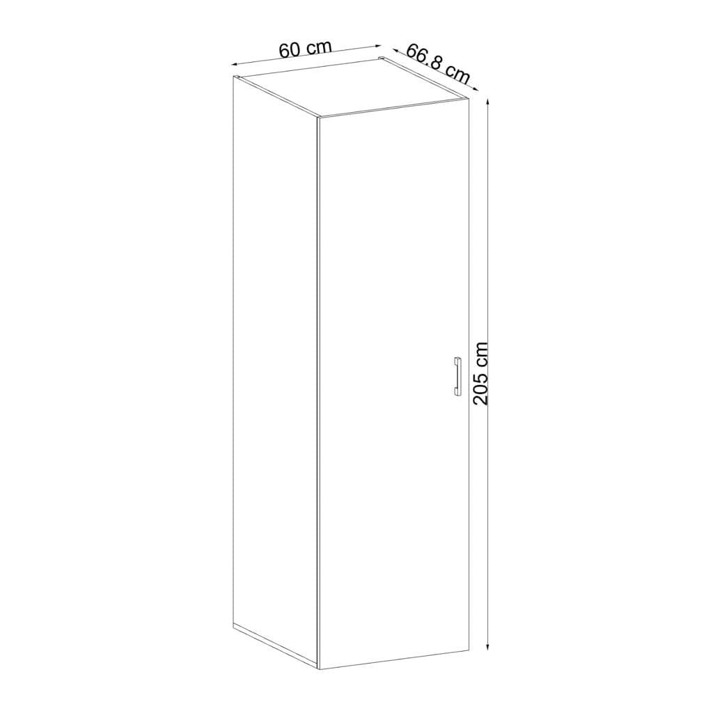 Hoge kast 205